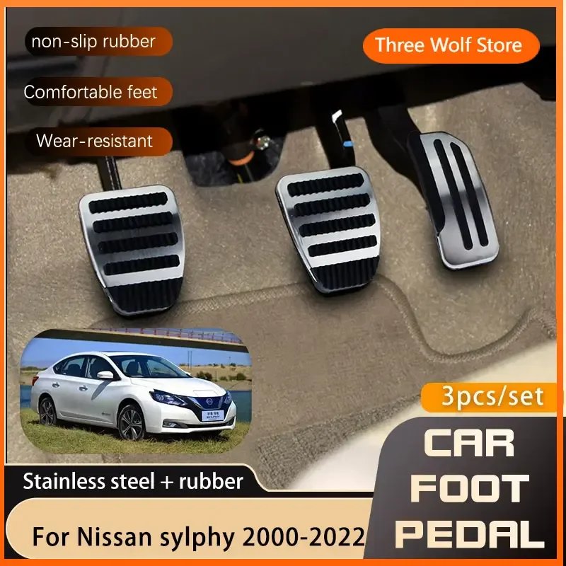 Car Pedals For Nissan Bluebird Sylphy Almera Pulsar Sentra G10 G11 B17 B18 Gas Brake Restfoot Non-slip Pedal Parts Car-Styling
Car Pedals For Nissan Bluebird Sylphy Almera Pulsar Sentra G10 G11 B17 B18 Gas Brake Restfoot Non-slip Pedal Parts Car-Styling