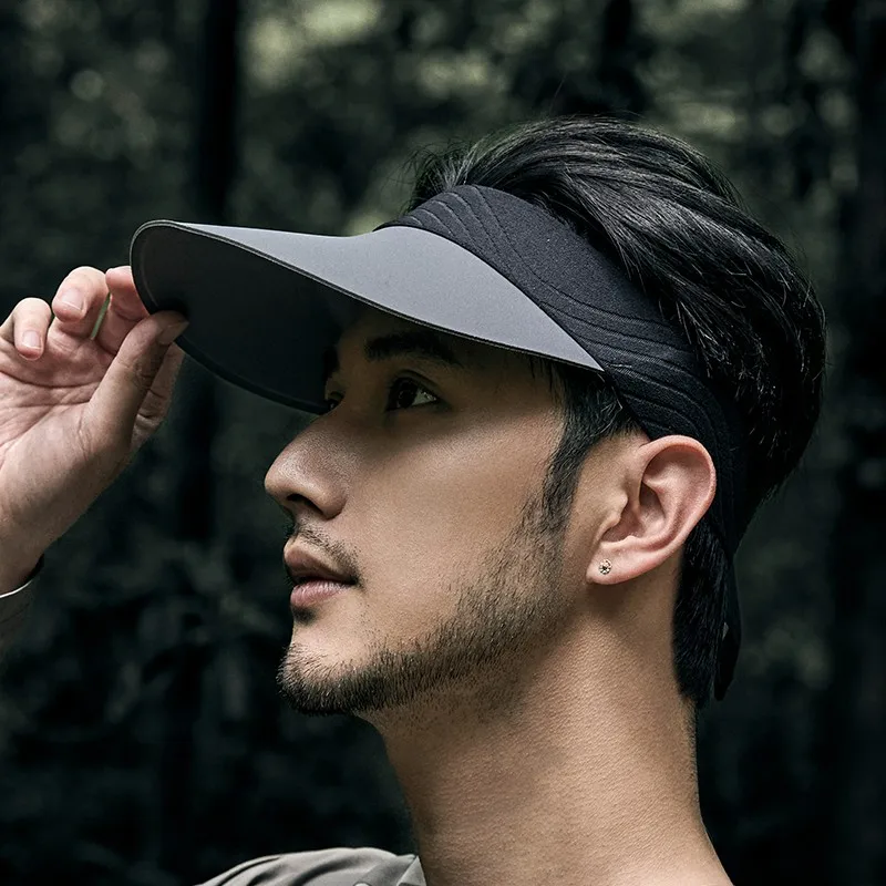Men's Outdoor Color Block Sun Visor Hat Summer Breathable Sports Cap for Running & Cycling Adjustable Elastic Strap Hiking Hat
Men's Outdoor Color Block Sun Visor Hat Summer Breathable Sports Cap for Running & Cycling Adjustable Elastic Strap Hiking Hat
