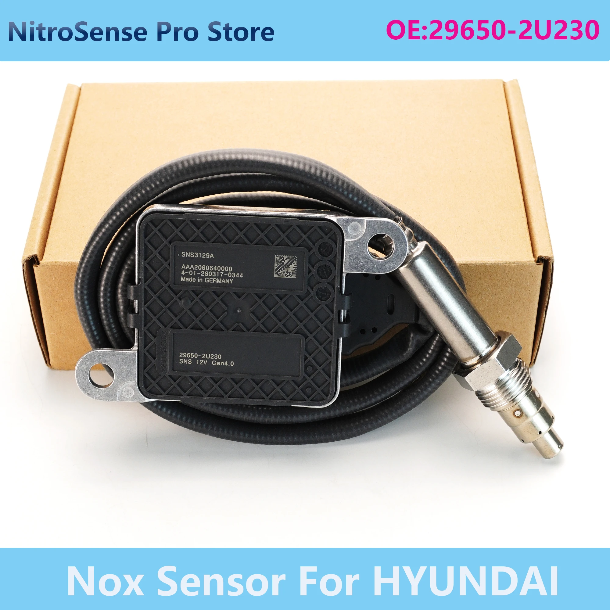 29650-2U230 SNS3129A High quality New Nitrogen Oxide Sensor For Hyundai Kia Sportage
29650-2U230 SNS3129A High quality New Nitrogen Oxide Sensor For Hyundai Kia Sportage