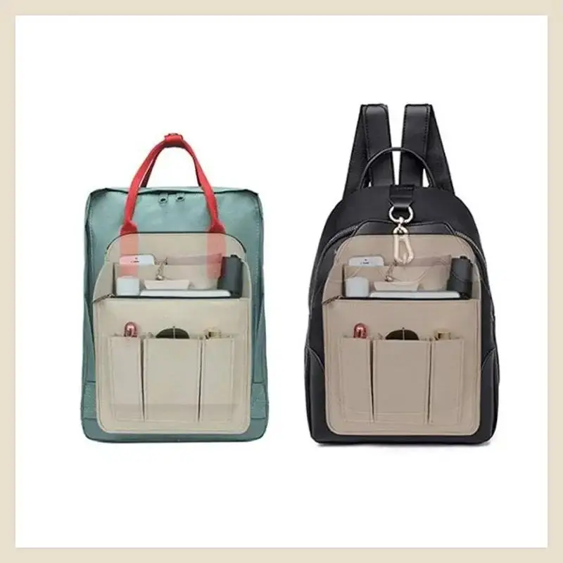 Backpack Insert Felt Bags Handbag Organizer Backpack Bag Liner Organizer Storage Cloth Women's Bag Toiletry Cosmetic Bag Insert
Backpack Insert Felt Bags Handbag Organizer Backpack Bag Liner Organizer Storage Cloth Women's Bag Toiletry Cosmetic Bag Insert