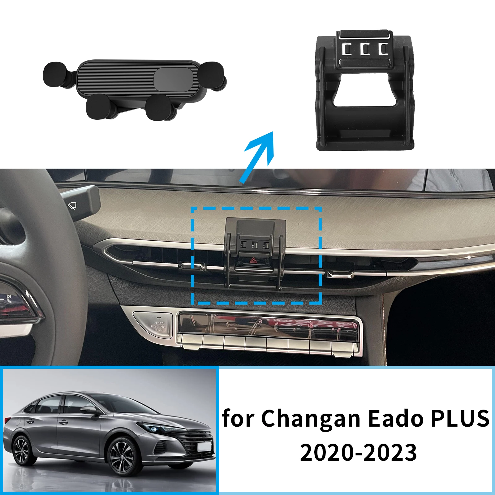 fit for Changan Eado PLUS 2020~2023 Stable Clip-On Phone Holder Mount Screen Base No Vibration Car accessoires
fit for Changan Eado PLUS 2020~2023 Stable Clip-On Phone Holder Mount Screen Base No Vibration Car accessoires