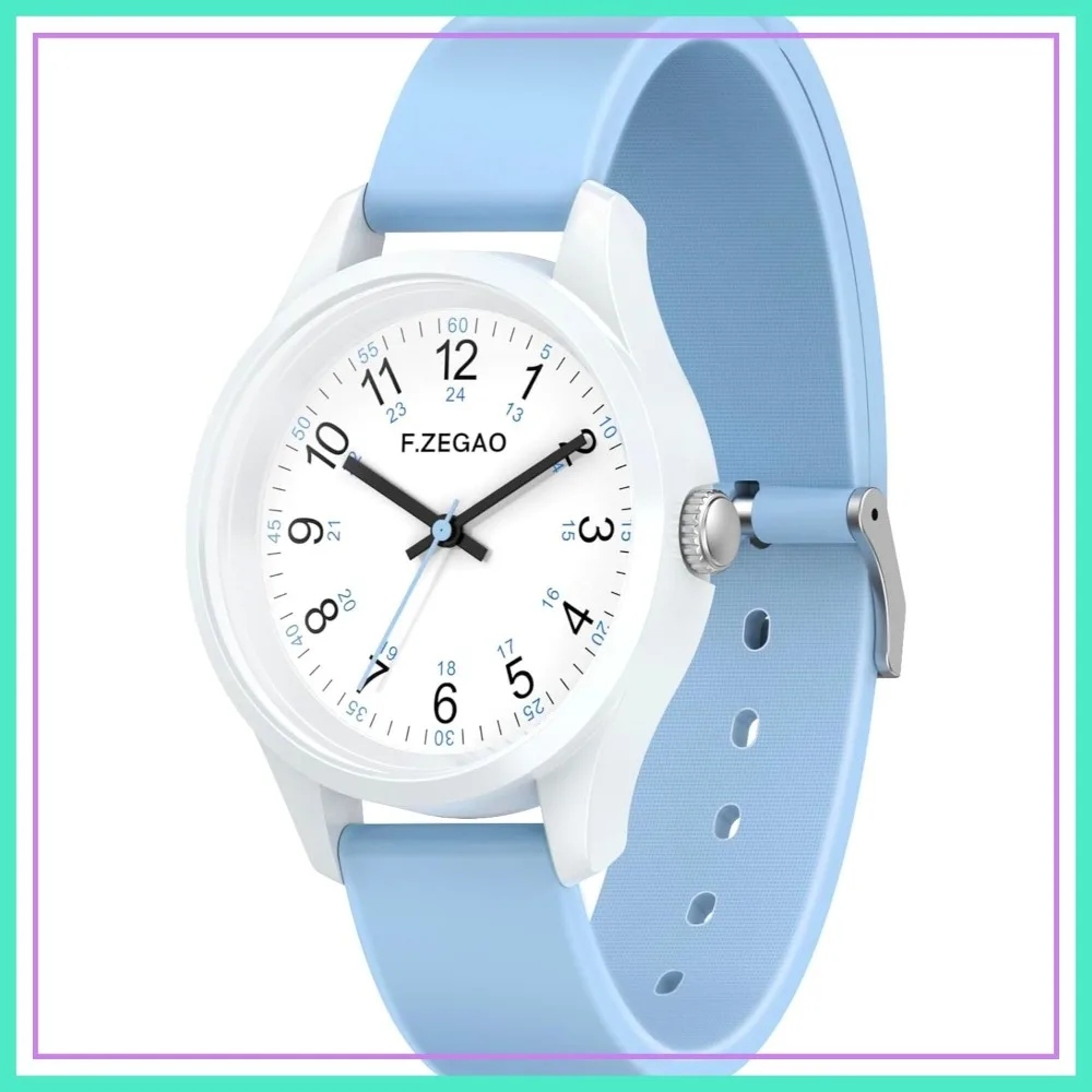 Large Dial Waterproof Watches for Women, Easy Read Nurse Watch with Second Hand, Silicone Band for Swimming, 40mm
Large Dial Waterproof Watches for Women, Easy Read Nurse Watch with Second Hand, Silicone Band for Swimming, 40mm