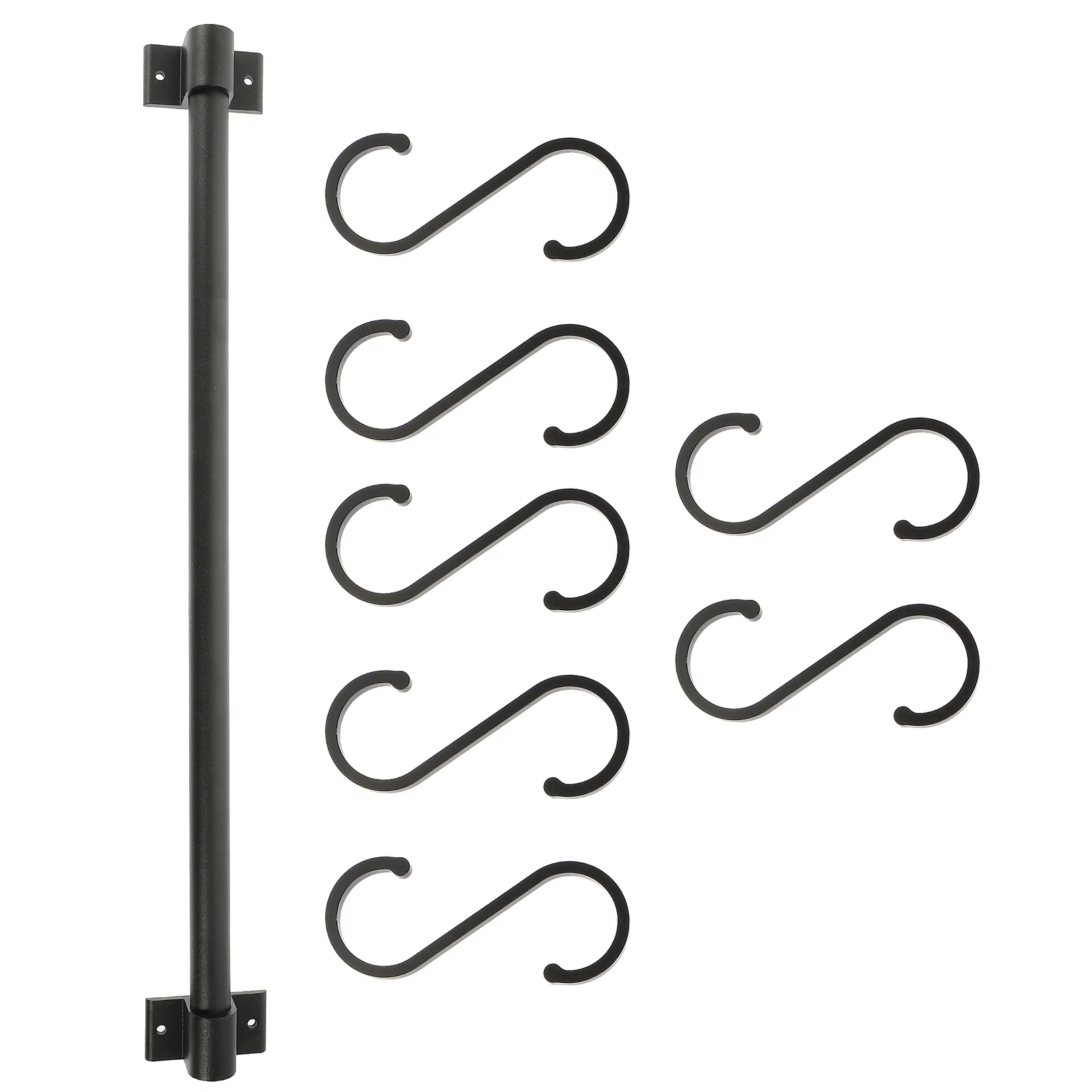 Kitchen Storage Rack 7 Hooks Practical Strong Bearing Capacity Bath Hanging Wall Mount Tool Organizer
Kitchen Storage Rack 7 Hooks Practical Strong Bearing Capacity Bath Hanging Wall Mount Tool Organizer