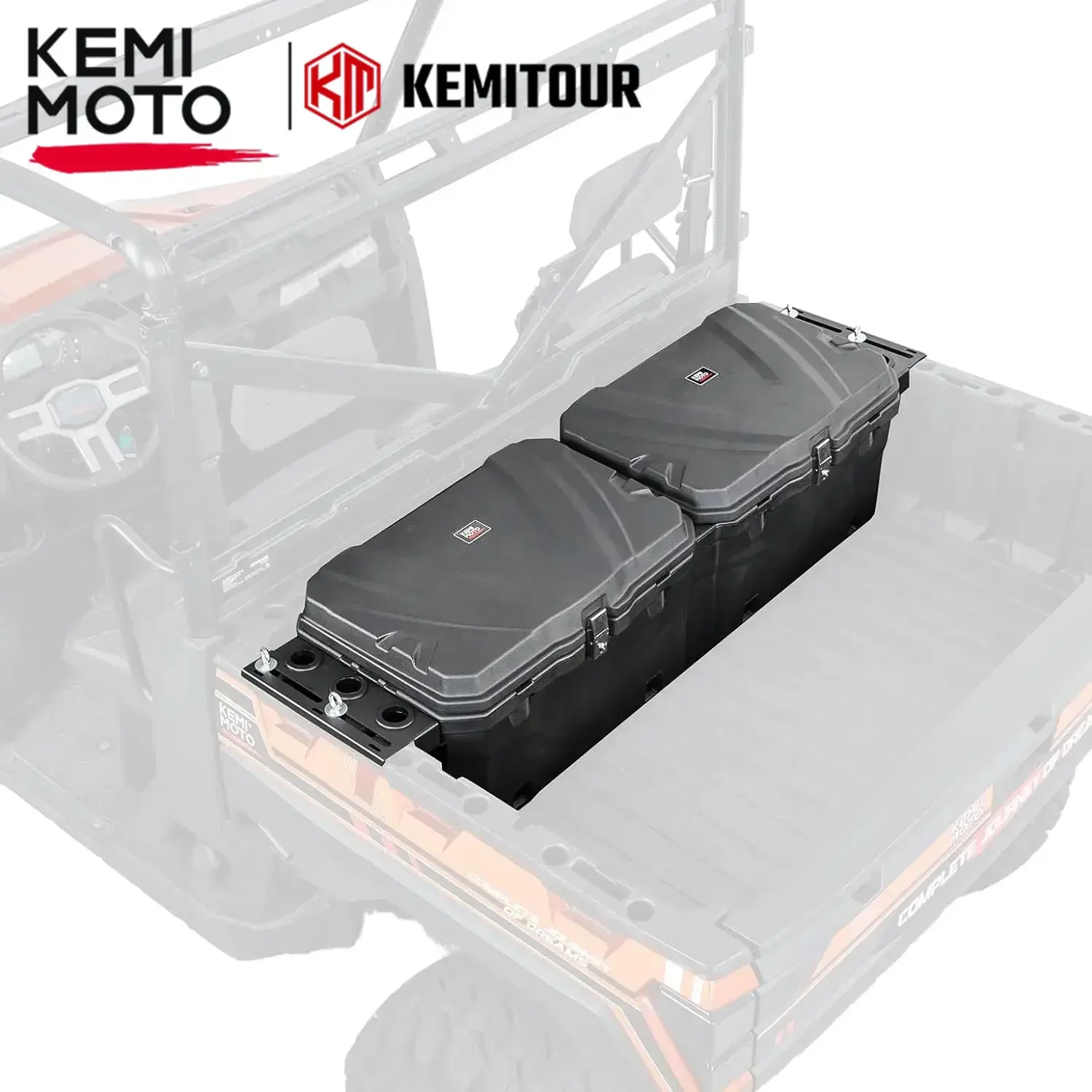 KEMIMOTO UTV Tool Storage Box 110L 29GAL Rear Cargo Bed Box Compatible with Polaris Ranger 1000 /XP 1000 /CREW XP 1000 2018-2024
KEMIMOTO UTV Tool Storage Box 110L 29GAL Rear Cargo Bed Box Compatible with Polaris Ranger 1000 /XP 1000 /CREW XP 1000 2018-2024