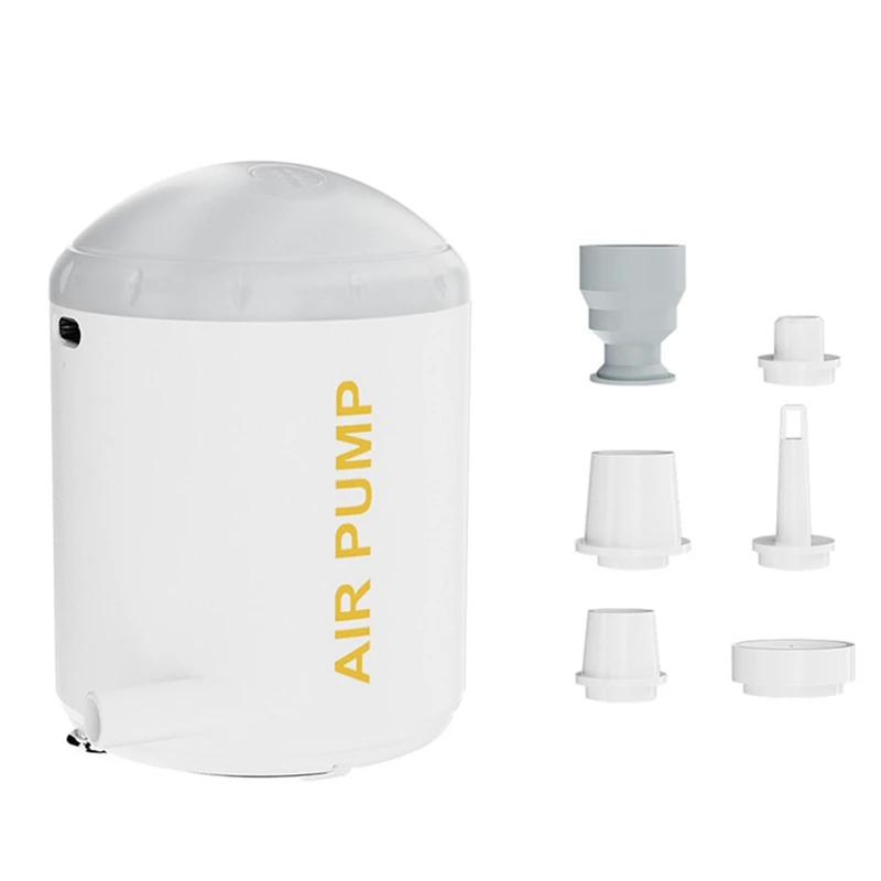 NEW-Electric Mini Air Pump With LED Lantern Portable Air Compressor For Outdoor Camping Bed 3.5Kpa Quick Inflate Deflate
NEW-Electric Mini Air Pump With LED Lantern Portable Air Compressor For Outdoor Camping Bed 3.5Kpa Quick Inflate Deflate