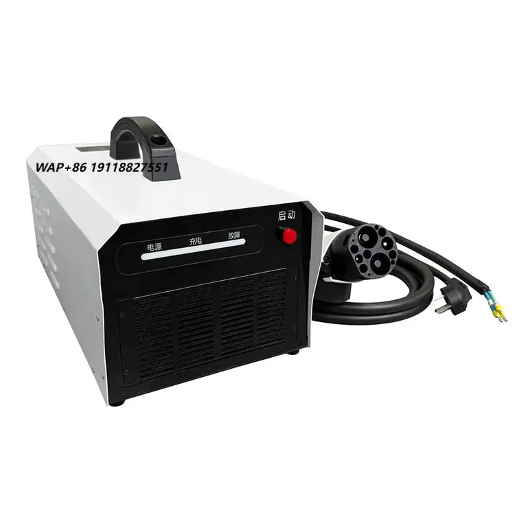 Electrly Power Mini 7KW CCS2 Portable DC EV Charger 7kW DC Ev Charger Electric Car Portable Ev Charger
Electrly Power Mini 7KW CCS2 Portable DC EV Charger 7kW DC Ev Charger Electric Car Portable Ev Charger