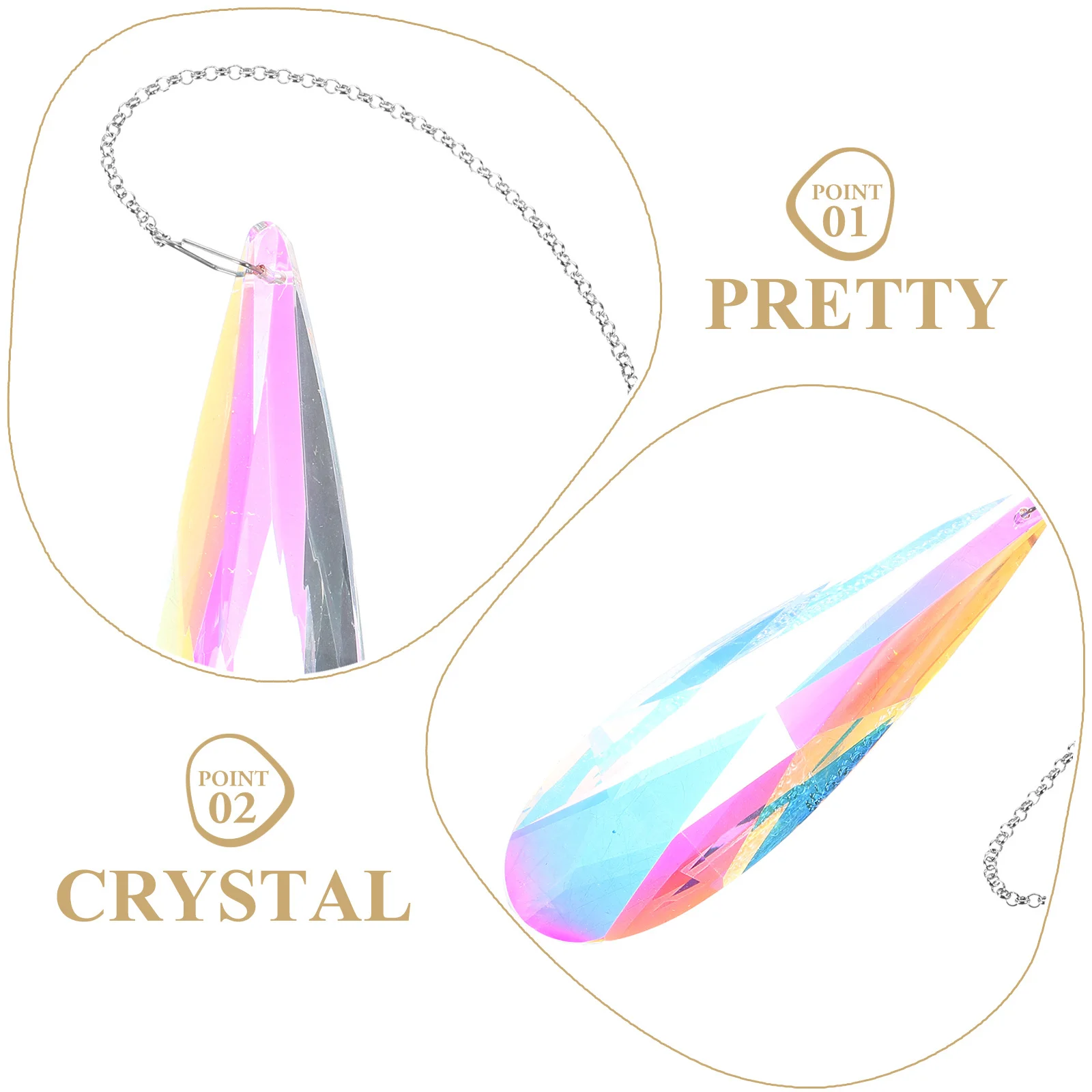 2pcs Sun Catcher Pendant Hanging Decor For Window Chime Lighting Home Outdoor Crystal Ornament Gift Women Window
2pcs Sun Catcher Pendant Hanging Decor For Window Chime Lighting Home Outdoor Crystal Ornament Gift Women Window