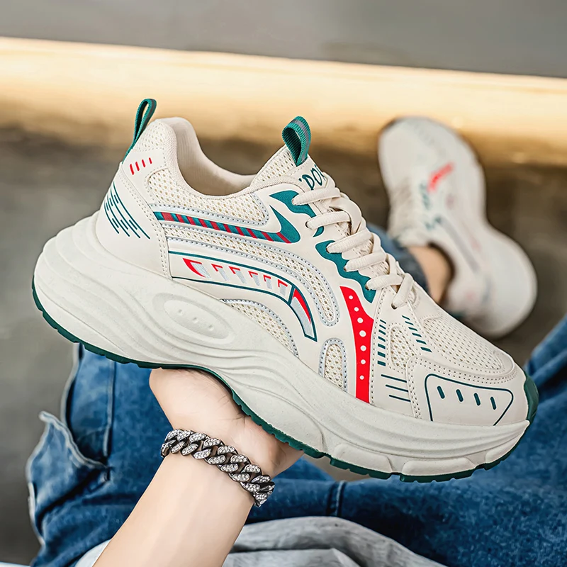 Модные классические массивные скейтборд Zapatillas Hombre, мужские теннисные мужские кроссовки на толстой подошве, уличная нескользящая повседневная обувь для мужчин
Модные классические массивные скейтборд Zapatillas Hombre, мужские теннисные мужские кроссовки на толстой подошве, уличная нескользящая повседневная обувь для мужчин