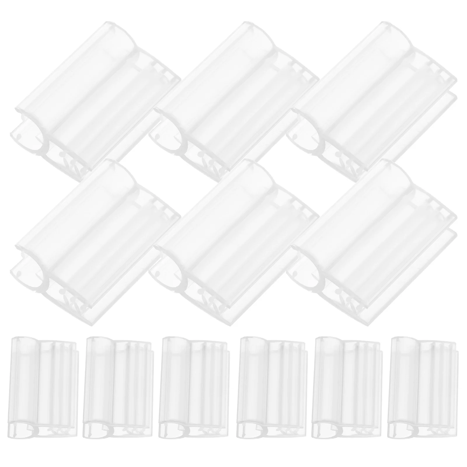 60Pcs Shelf Sign Holder Clips Clear Sign Display Clips Retail Label Holder Supermarket Grid Wall Accessories
60Pcs Shelf Sign Holder Clips Clear Sign Display Clips Retail Label Holder Supermarket Grid Wall Accessories