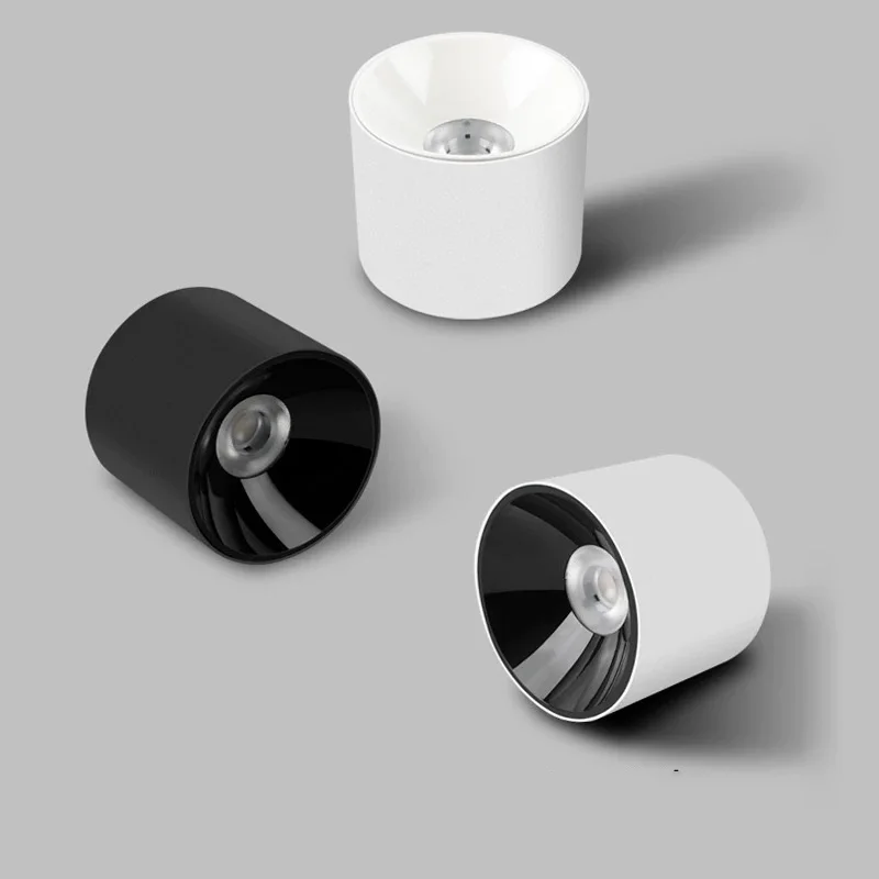 Surface mounted ceiling anti glare spotlights 85-265V, multiple sizes, large wattage, engineering models, household bedrooms
Surface mounted ceiling anti glare spotlights 85-265V, multiple sizes, large wattage, engineering models, household bedrooms