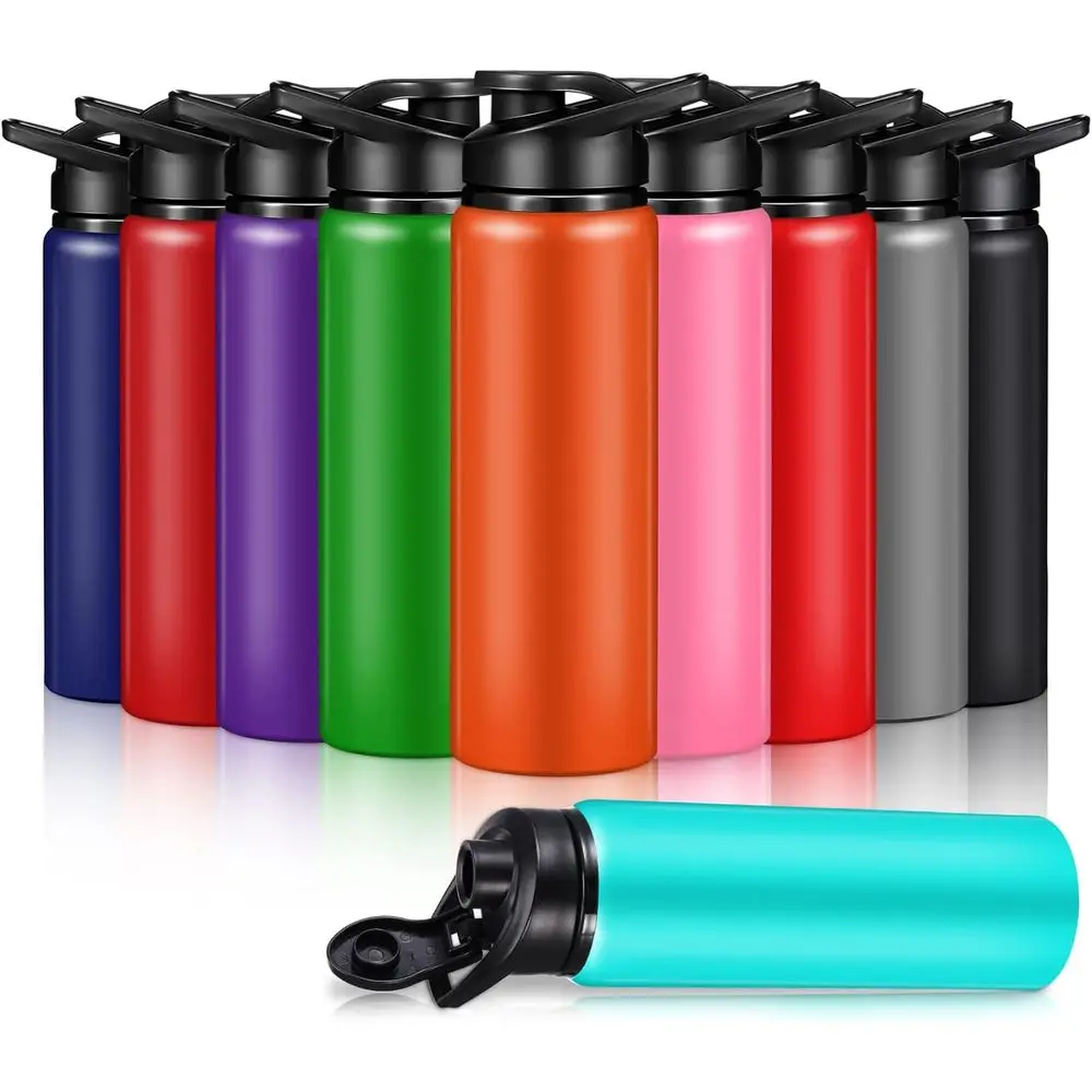 25oz Reusable Water Bottles Bulk Multicolor Outdoor Sports Travel Gym Hiking Cycling Camping Snap Lid
25oz Reusable Water Bottles Bulk Multicolor Outdoor Sports Travel Gym Hiking Cycling Camping Snap Lid
