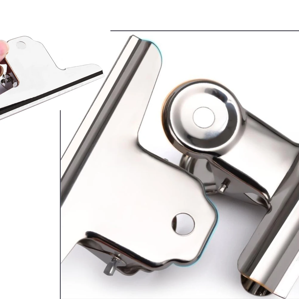 4 Pcs Large Stainless Steel Binder Clips Strong Metal File Folder Clamps for Office Home Crafts Calendar Papers ganizing
4 Pcs Large Stainless Steel Binder Clips Strong Metal File Folder Clamps for Office Home Crafts Calendar Papers ganizing