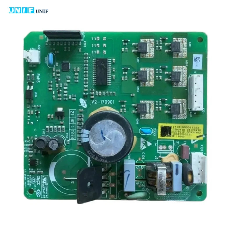 Плата инвертора компрессора для холодильников Midea DZ75V1C, DZ90V1D, DZ120V1D (17131000011225)
Плата инвертора компрессора для холодильников Midea DZ75V1C, DZ90V1D, DZ120V1D (17131000011225)