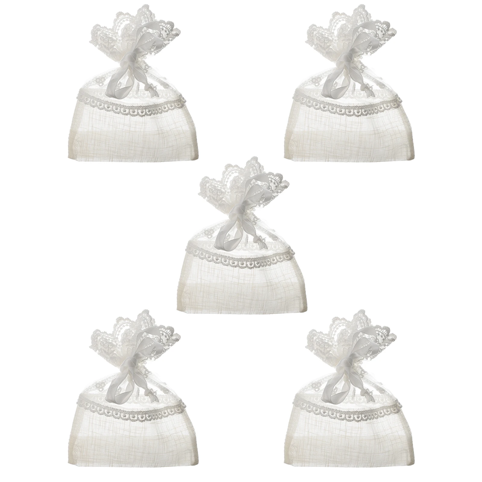 5 Pcs Jewelry Storage Bag Small Drawstring Pouches Polyester Lace Travel Gift Packaging Delicate Accessories Container
5 Pcs Jewelry Storage Bag Small Drawstring Pouches Polyester Lace Travel Gift Packaging Delicate Accessories Container