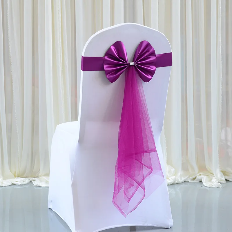 10Pcs/lot Decorative Chair Knot Cover Wedding Chair Sashes Party Banquet Bow Ties Elastic Tie Free Flower Bow Band Chair Sashes
10Pcs/lot Decorative Chair Knot Cover Wedding Chair Sashes Party Banquet Bow Ties Elastic Tie Free Flower Bow Band Chair Sashes