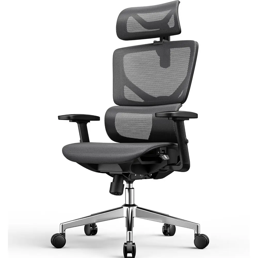 Эргономичное сетчатое кресло для больших и высоких, 6 футов, динамическая поясничная поддержка, 4-сторонняя регулировка, 350 фунтов, офисное кресло с сертификацией BIFMA
Эргономичное сетчатое кресло для больших и высоких, 6 футов, динамическая поясничная поддержка, 4-сторонняя регулировка, 350 фунтов, офисное кресло с сертификацией BIFMA