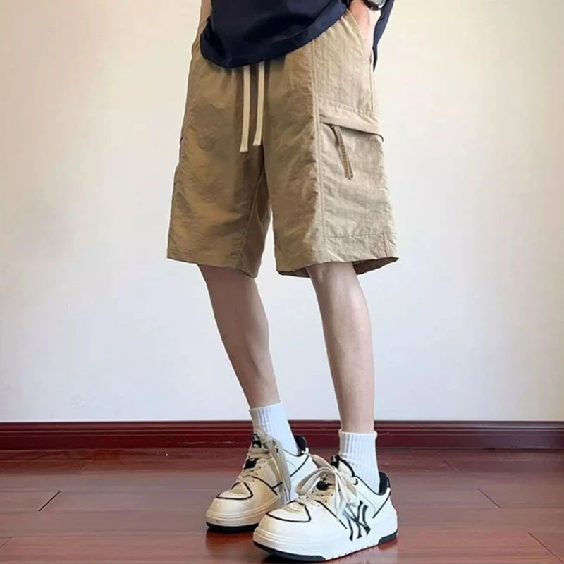 2026 New Summer Men Cargo Shorts Casual Loose Fit 5 Length Streetwear Lightweight Breathable Workout Shorts Male Clothing
2026 New Summer Men Cargo Shorts Casual Loose Fit 5 Length Streetwear Lightweight Breathable Workout Shorts Male Clothing