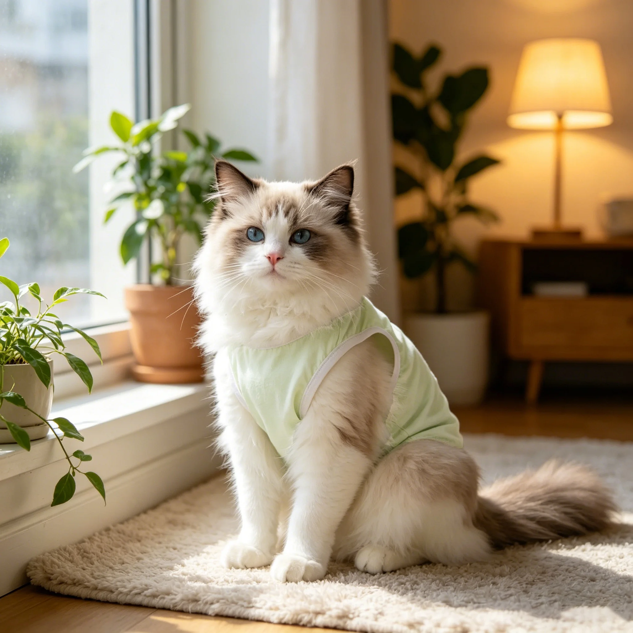 Summer Thin Cotton Pet Sleeveless Vest Solid Color Breathable Cat & Dog T-shirt Comfortable Daily Wear Casual Apparel
Summer Thin Cotton Pet Sleeveless Vest Solid Color Breathable Cat & Dog T-shirt Comfortable Daily Wear Casual Apparel