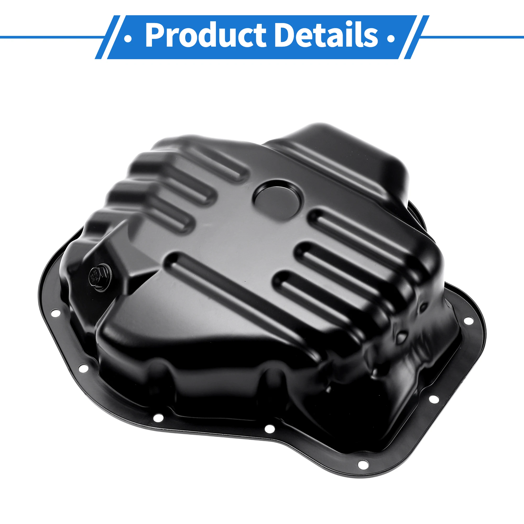 UXCELL No.1210128060 Engine Oil Pan Oil Pan Sump Transmission Oil Pan for Toyota Solara 2006-2008 Iron Black
UXCELL No.1210128060 Engine Oil Pan Oil Pan Sump Transmission Oil Pan for Toyota Solara 2006-2008 Iron Black
