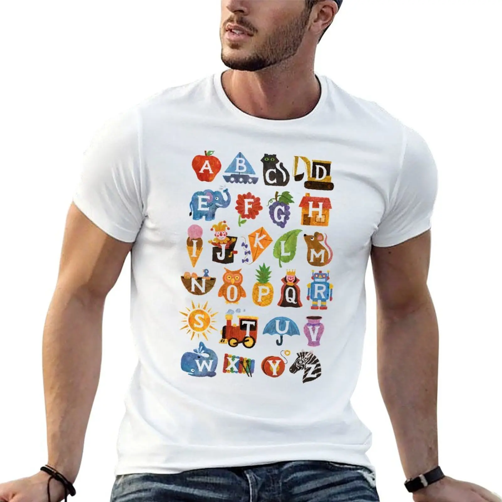 Alphabet T-Shirt cotton t shirt pack t shirt for man T-Shirt 
Alphabet T-Shirt cotton t shirt pack t shirt for man T-Shirt