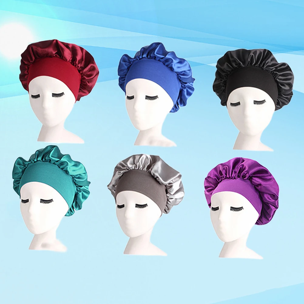 6pcs Sleep Cap Night Hat High Elasticity Headb Chemotherapy Care Comfortable Various Colors Durable Smooth Ideal Gift Bathing
6pcs Sleep Cap Night Hat High Elasticity Headb Chemotherapy Care Comfortable Various Colors Durable Smooth Ideal Gift Bathing