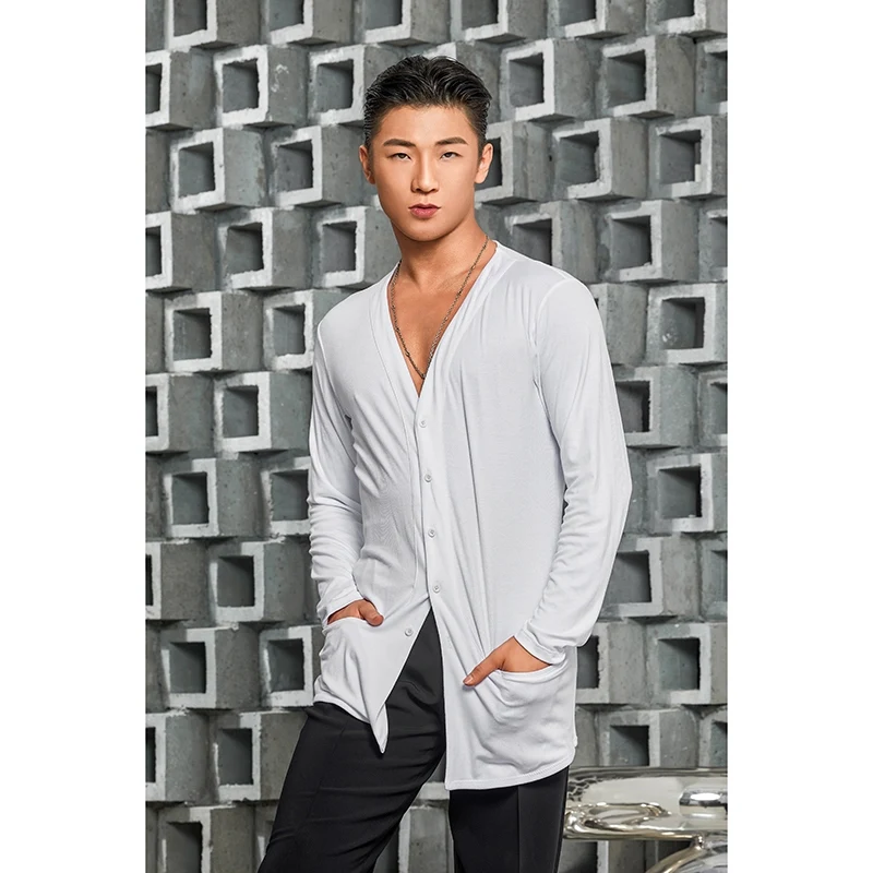 2024 New Latin Dance Practice Clothes For Men Black V-neck Shirts Chacha Rumba Tango Dress Adult Latin Dance Wear DQS17712
2024 New Latin Dance Practice Clothes For Men Black V-neck Shirts Chacha Rumba Tango Dress Adult Latin Dance Wear DQS17712