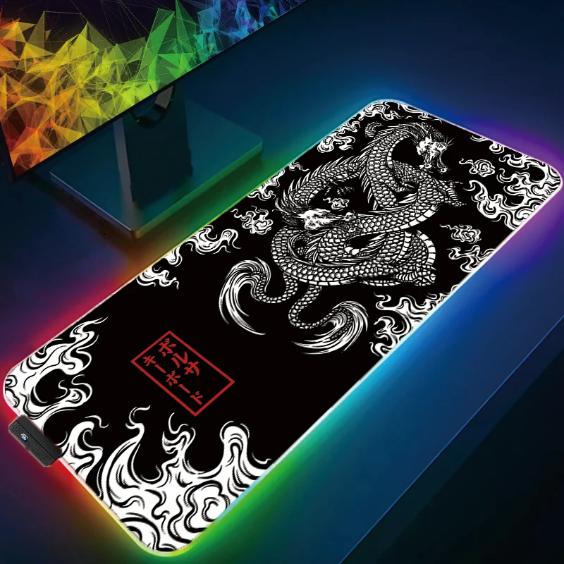 LED Light RGB Mouse Pad PC Computer Gamer Gaming Mousepad Keyboard Desk Mat Japanese Dragon Cherry Blossom Anime Hexagon Carpet
LED Light RGB Mouse Pad PC Computer Gamer Gaming Mousepad Keyboard Desk Mat Japanese Dragon Cherry Blossom Anime Hexagon Carpet