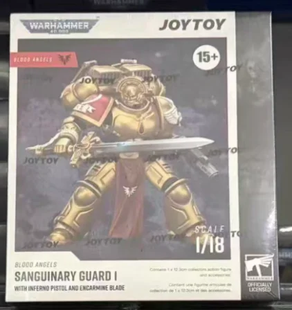 Original JOYTOY Warhammer 40K Blood AngelsSanguinary Guard 1 with Inferno Pistol and Encarmine Blade Scale1/18 Animation Figures
Original JOYTOY Warhammer 40K Blood AngelsSanguinary Guard 1 with Inferno Pistol and Encarmine Blade Scale1/18 Animation Figures