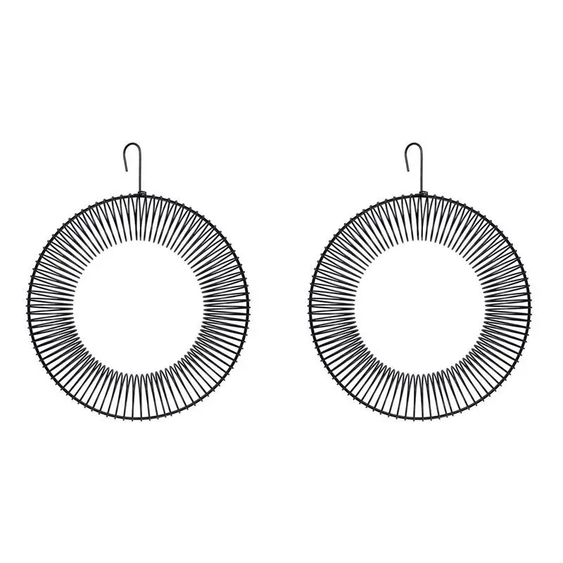 【ADORN】2X Peanut Wreath Bird Feeder 16 Inch, Rust & Waterproof Solid Steel Durablewhole Peanut Wild Bird Feeder With Hook
【ADORN】2X Peanut Wreath Bird Feeder 16 Inch, Rust & Waterproof Solid Steel Durablewhole Peanut Wild Bird Feeder With Hook