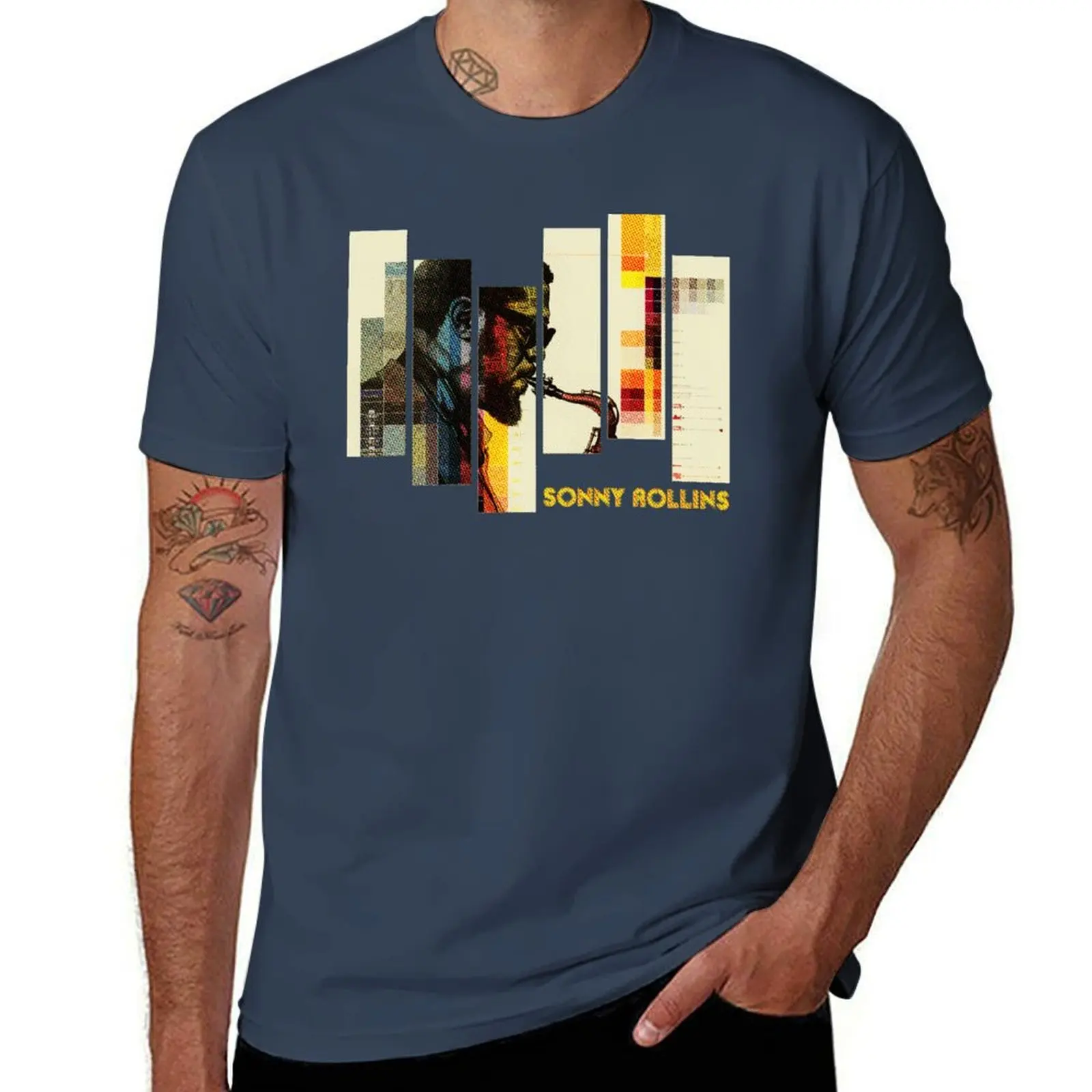 sonny rollins halftone graphic T-Shirt All Weather Casual Short Sleeve
sonny rollins halftone graphic T-Shirt All Weather Casual Short Sleeve