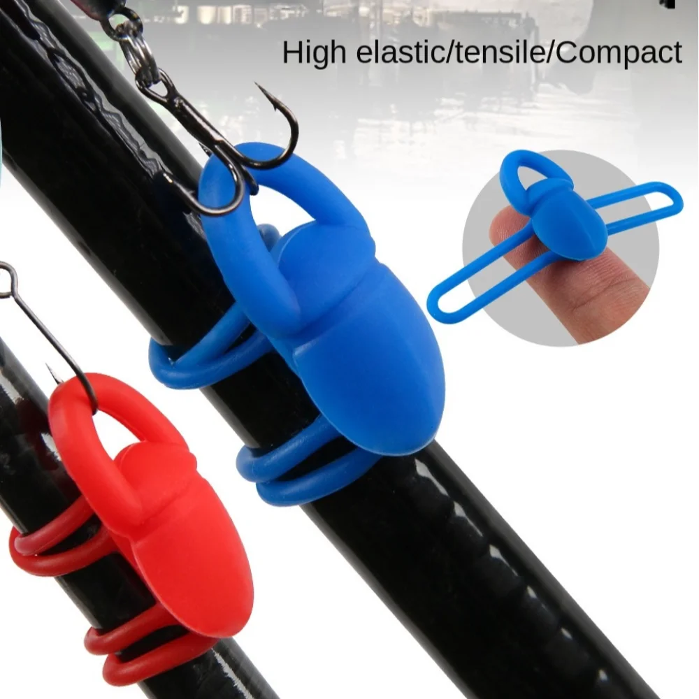5pcs Portable Silicone Hook Secure Holder Secure Keep Jig Safe Hanger Rubber Rings Lures Holders Fishing Rod
5pcs Portable Silicone Hook Secure Holder Secure Keep Jig Safe Hanger Rubber Rings Lures Holders Fishing Rod