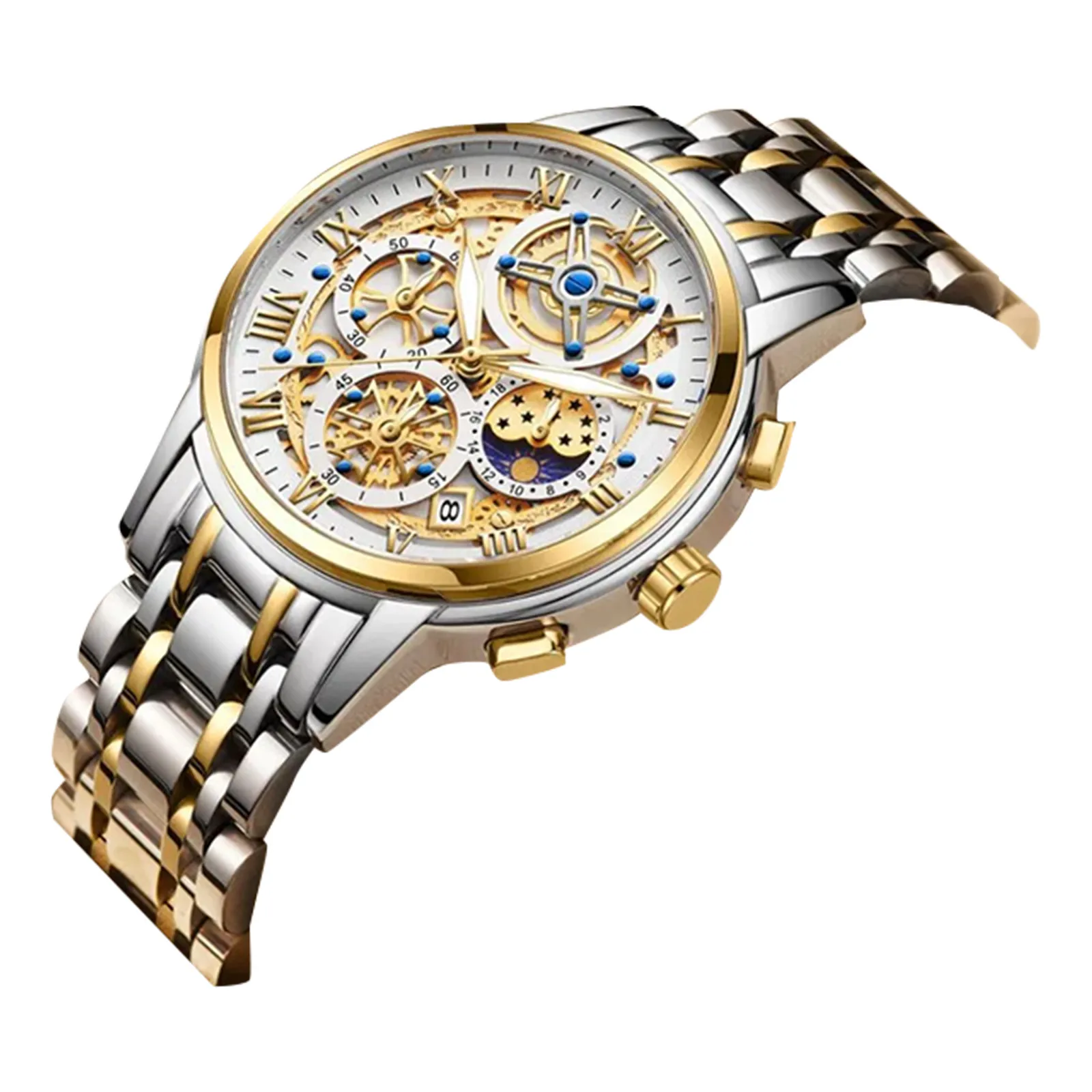 Men'S Fashion Business Watch Luxury Stainless Steel Quartz Watch Sport Life Waterproof Wristwatch Clock Reloj Hombre Masculino
Men'S Fashion Business Watch Luxury Stainless Steel Quartz Watch Sport Life Waterproof Wristwatch Clock Reloj Hombre Masculino