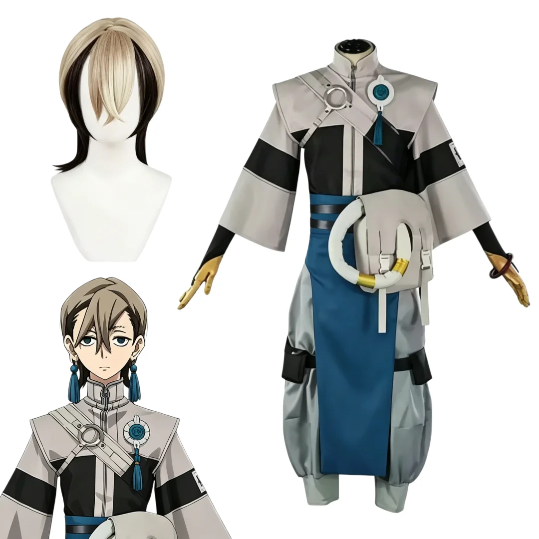 GACHIAKUTA Zanka Cosplay Costume With Wig Anime Character Outfit For Halloween Carnival Party
GACHIAKUTA Zanka Cosplay Costume With Wig Anime Character Outfit For Halloween Carnival Party