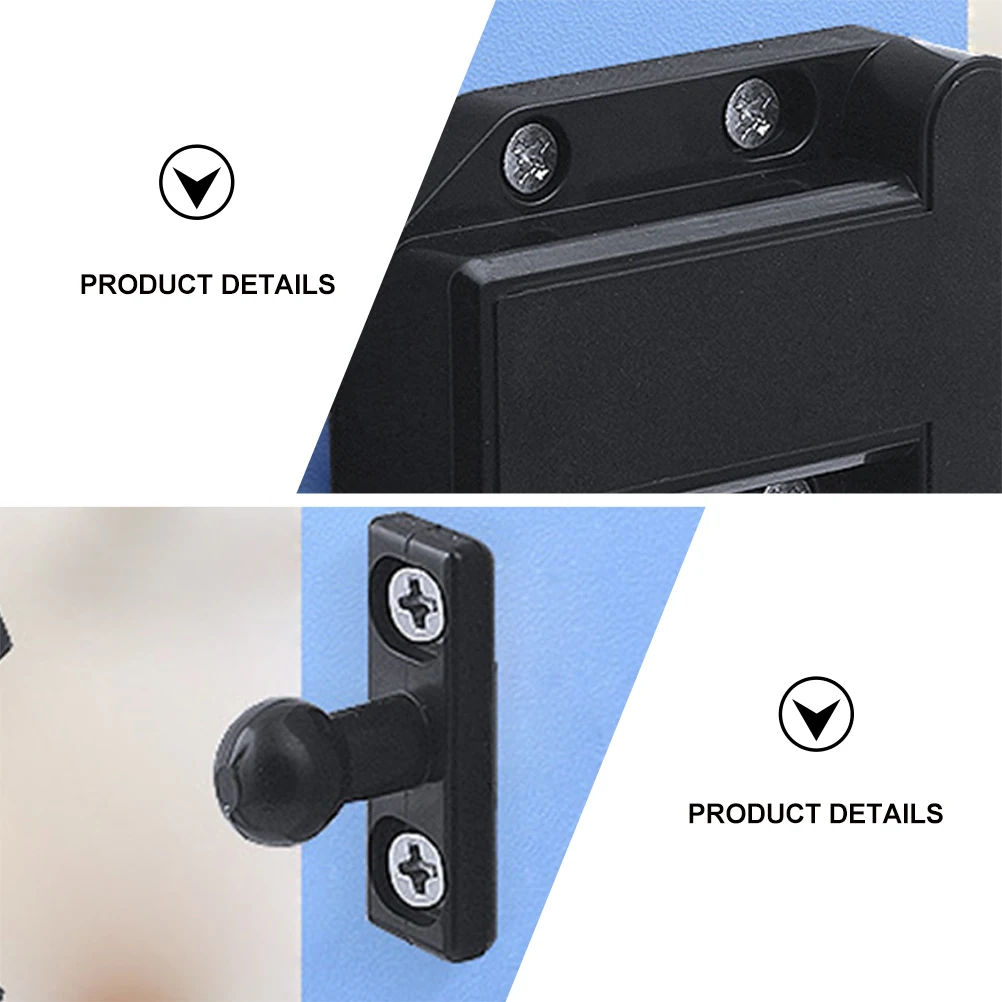 4pcs Self-Locking Device Push Latch Plastic Touch Locks For Cabinet Cupboard Drawer Rebounding Door Catch Invisible Beads
4pcs Self-Locking Device Push Latch Plastic Touch Locks For Cabinet Cupboard Drawer Rebounding Door Catch Invisible Beads