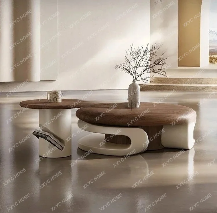 L modern size round coffee table combination home living room retro coffee table
L modern size round coffee table combination home living room retro coffee table