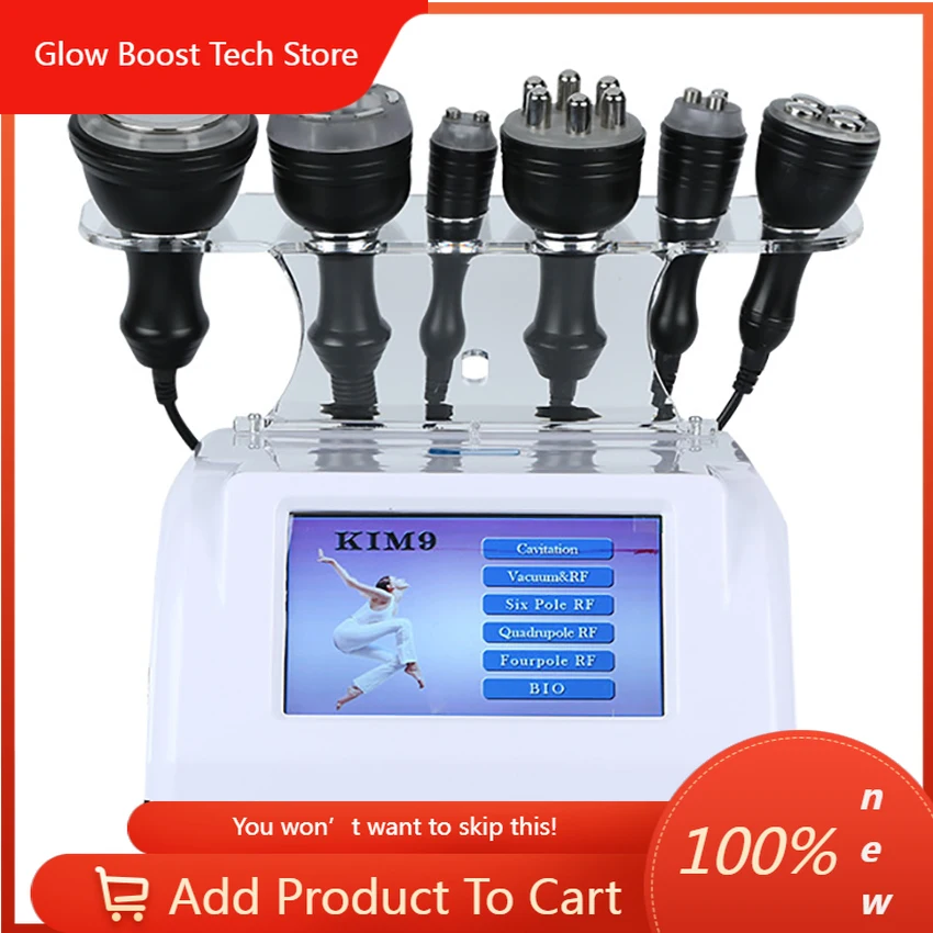 Массажер для похудения NYKIM9 40K с кавитацией, 6-в-1, для коррекции фигуры, косметологический аппарат
Массажер для похудения NYKIM9 40K с кавитацией, 6-в-1, для коррекции фигуры, косметологический аппарат