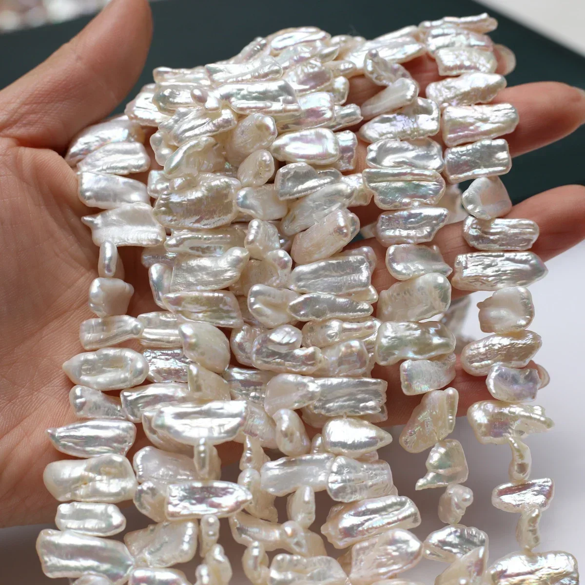 8x16mm5A Natural Freshwater Baroque White Pipa Isolated Bead HandPicked Women Gift Jewelry MakeDIY Necklace Bracelet Accessories
8x16mm5A Natural Freshwater Baroque White Pipa Isolated Bead HandPicked Women Gift Jewelry MakeDIY Necklace Bracelet Accessories