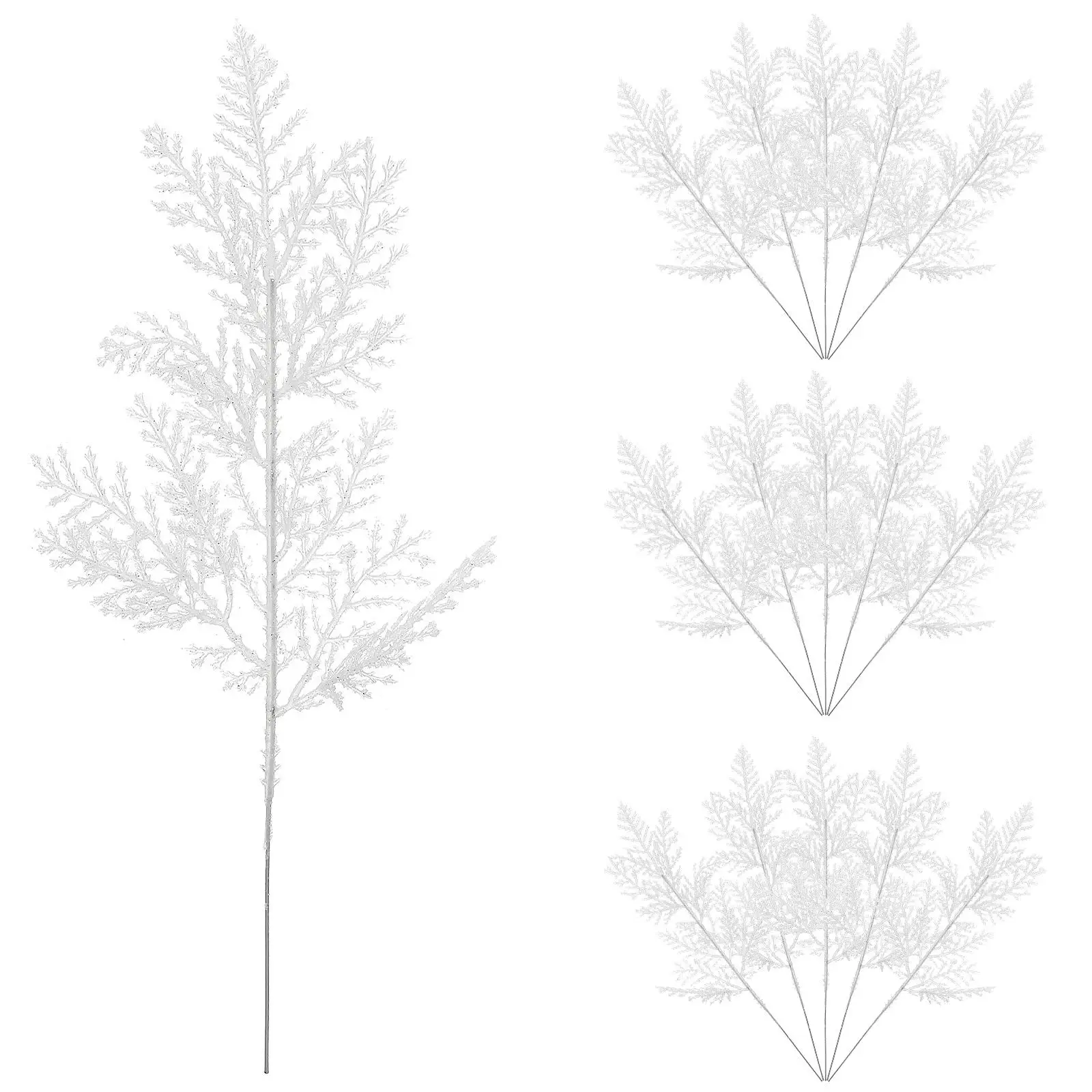 24 Pcs Artificial Pine Branches Decorations Faux Plants Versatile Use Sturdy Plastic Lightweight Vase Fillers
24 Pcs Artificial Pine Branches Decorations Faux Plants Versatile Use Sturdy Plastic Lightweight Vase Fillers