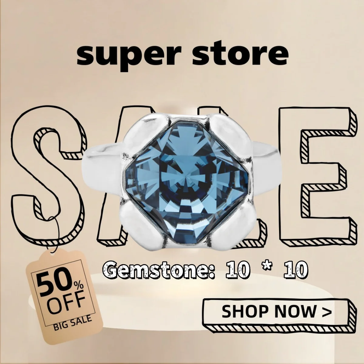 2025 UHO Europe and America Original New Product Silvery Fashion square 10 * 10 blue crystal ring women's Valentine's Day Gift
2025 UHO Europe and America Original New Product Silvery Fashion square 10 * 10 blue crystal ring women's Valentine's Day Gift