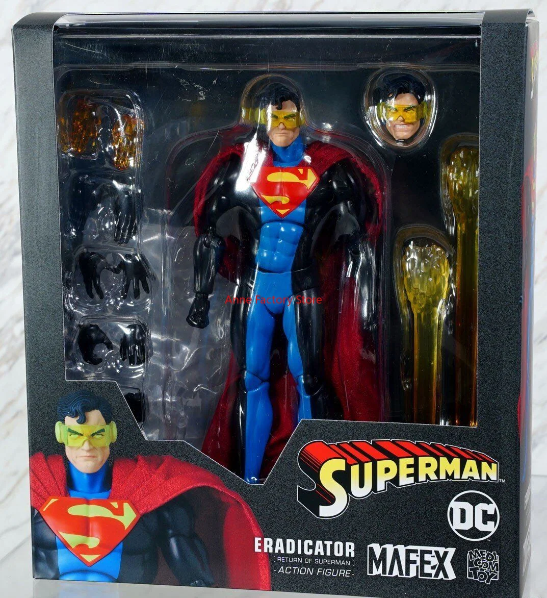 In Stock MAFEX No.219 Eradicator Return of Superman Action Figure Collectible Toy Gift
In Stock MAFEX No.219 Eradicator Return of Superman Action Figure Collectible Toy Gift