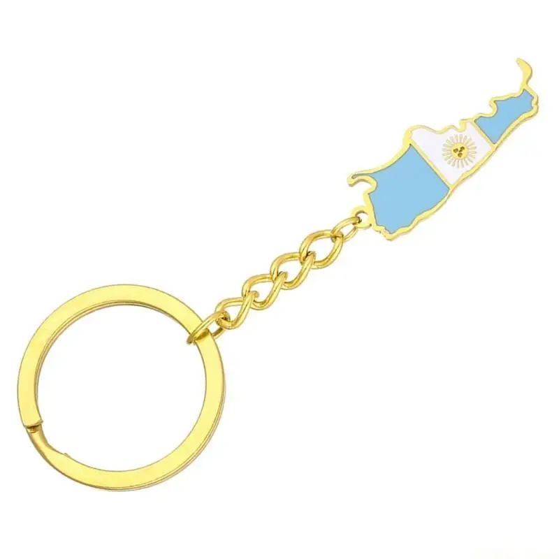 D46E Argentina Map Flag Keychain Pendant Keyring Support Argentina Gift Rustproof
D46E Argentina Map Flag Keychain Pendant Keyring Support Argentina Gift Rustproof
