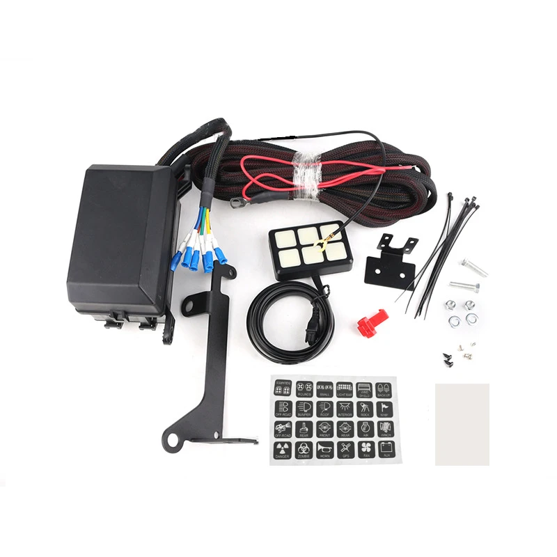 6 Gang Switch Panel Relay System Circuit Control Box for Jeep Wrangler Boat Car
6 Gang Switch Panel Relay System Circuit Control Box for Jeep Wrangler Boat Car
