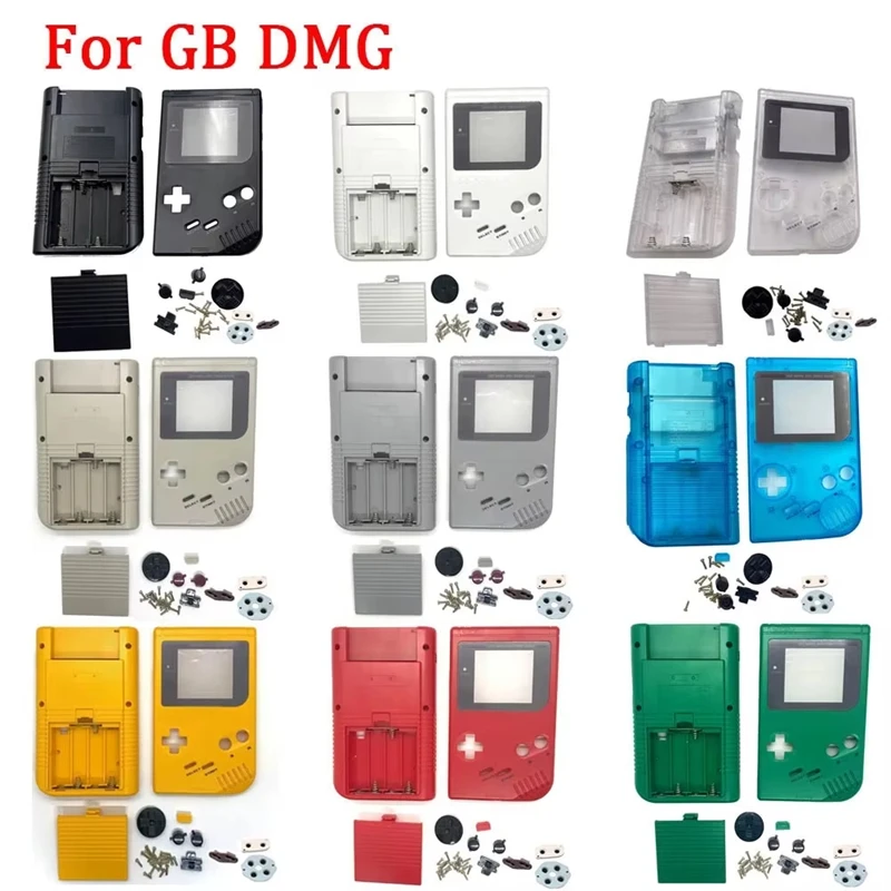 Full Housing Shell Replacement Kit for Game Boy DMG IPS Ready Classic Console Case with Buttons Conductive Rubber Pad Set
Full Housing Shell Replacement Kit for Game Boy DMG IPS Ready Classic Console Case with Buttons Conductive Rubber Pad Set
