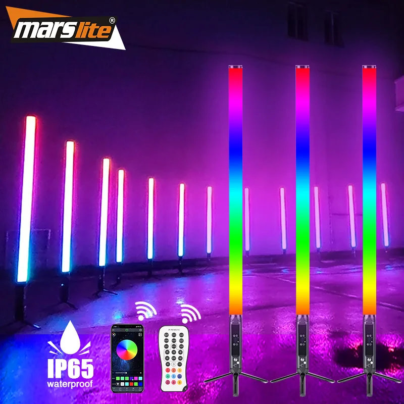 2025 RGBWA Led Rechargeable Tube Light Battery IP65 360 Degree Wireless Led Tube Light DMX Waterproof Night Club DJ Stage Light
2025 RGBWA Led Rechargeable Tube Light Battery IP65 360 Degree Wireless Led Tube Light DMX Waterproof Night Club DJ Stage Light