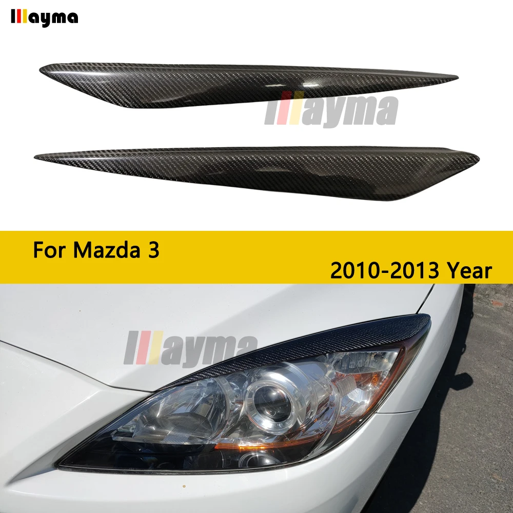 2 шт., передсветильник фары из углеродного волокна для Mazda 3 2010 2011 2012 2013
2 шт., передсветильник фары из углеродного волокна для Mazda 3 2010 2011 2012 2013
