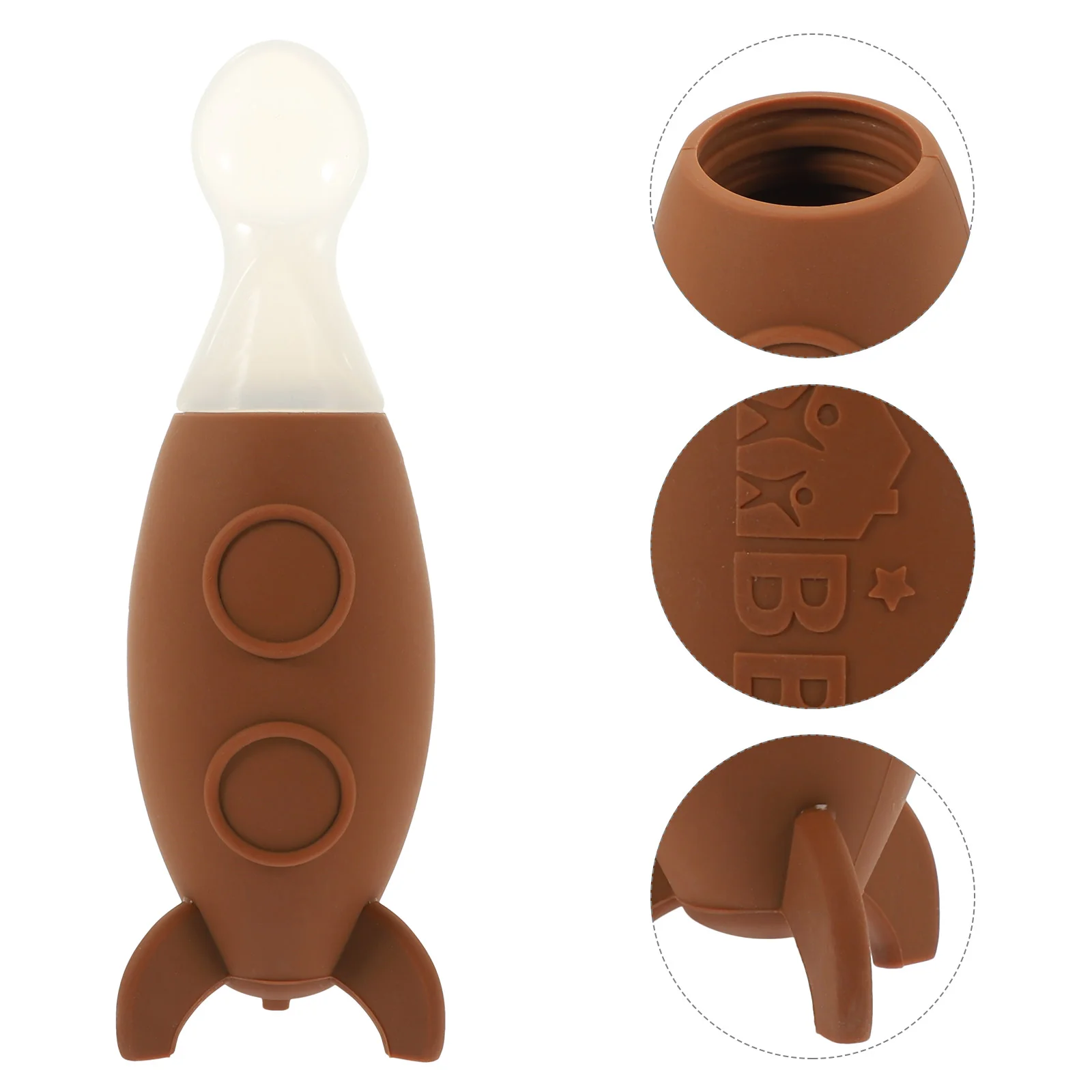 Complementary Feeding Bottle Baby Infant Feeder Spoon Squeeze Silica Gel Dispensing
Complementary Feeding Bottle Baby Infant Feeder Spoon Squeeze Silica Gel Dispensing