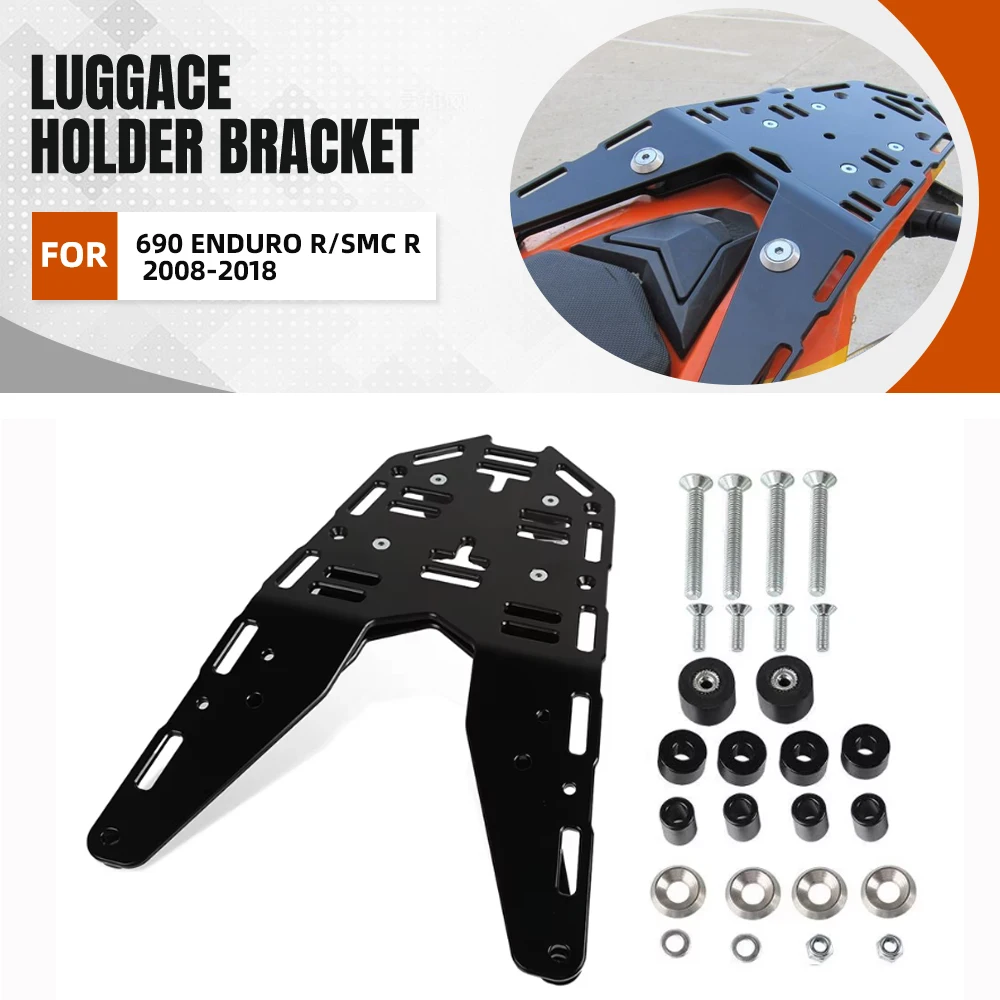 Motorcycle Rear Luggage Rack Cargo Rack Fit For 690 ENDURO R / SMC R 2008 2009 2010 2011 2012 2013 2014 2015 2016 2017 2018
Motorcycle Rear Luggage Rack Cargo Rack Fit For 690 ENDURO R / SMC R 2008 2009 2010 2011 2012 2013 2014 2015 2016 2017 2018