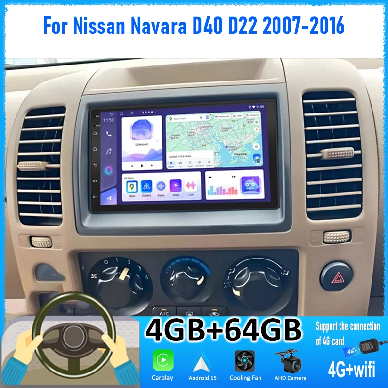 7" Autoradio Carplay Android 15 CarPlay Monitor For Nissan Navara D40 D22 2007-2016 Multimedia Video Player Car Radio 2 din GPS
7" Autoradio Carplay Android 15 CarPlay Monitor For Nissan Navara D40 D22 2007-2016 Multimedia Video Player Car Radio 2 din GPS