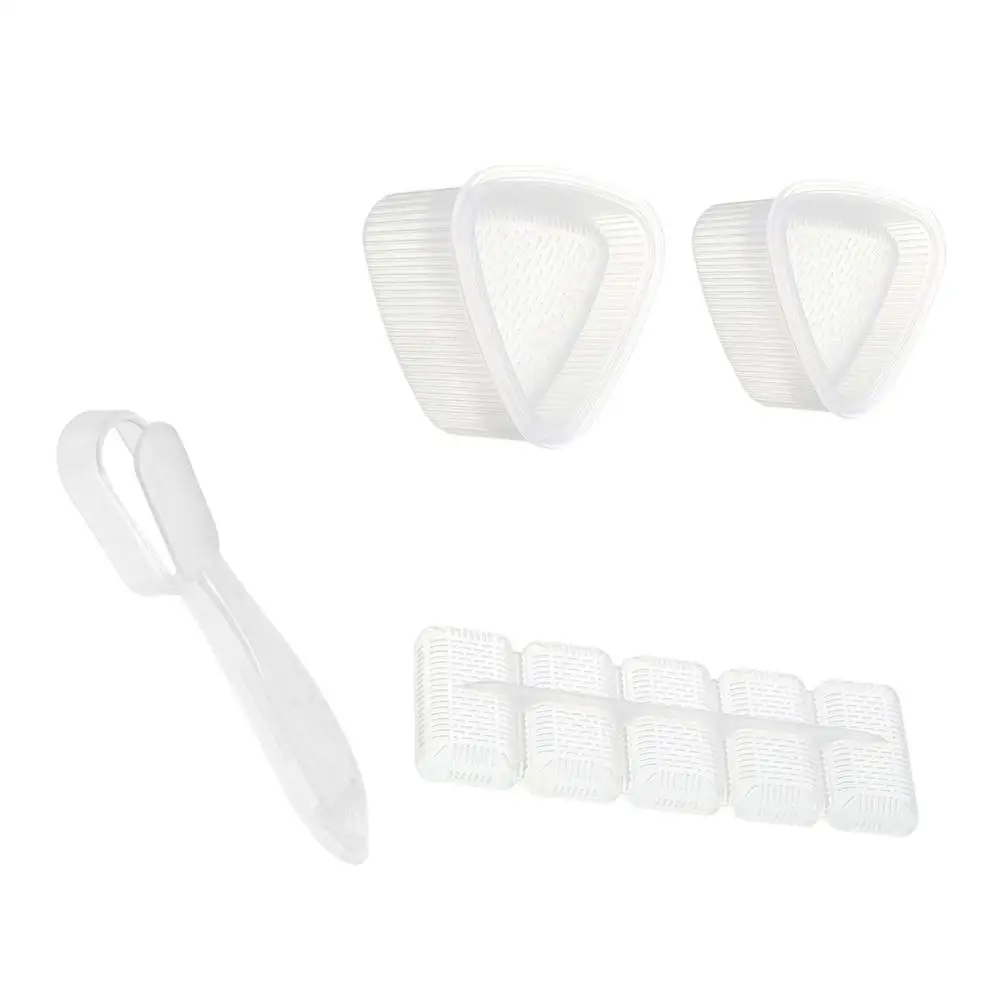 4 Pcs Sushi Mold Rice Ball Maker PP Material Safe Easy to Use Kitchen Tool Set Rice Roll Mould Sushi Making
4 Pcs Sushi Mold Rice Ball Maker PP Material Safe Easy to Use Kitchen Tool Set Rice Roll Mould Sushi Making