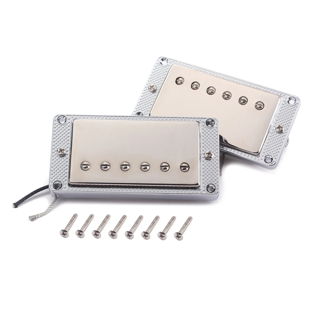 2PCS/ Set Guitar Sealed Humbucker Pickups Single Coil Bridge Pickup Neck Pickup Cover for Electric Guitars with
2PCS/ Set Guitar Sealed Humbucker Pickups Single Coil Bridge Pickup Neck Pickup Cover for Electric Guitars with
